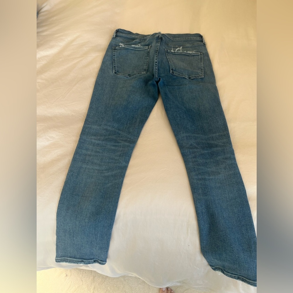 Like new distressed denim